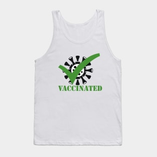 vaccinated Tank Top